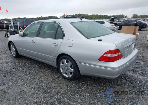 2004 Lexus Ls 430 из США, поврежденный, VIN JTHBN36F440125188